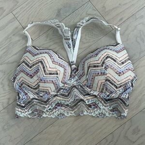 PINK by Victoria’s Secret  Lace Bralette in Neutral Multicolor - L